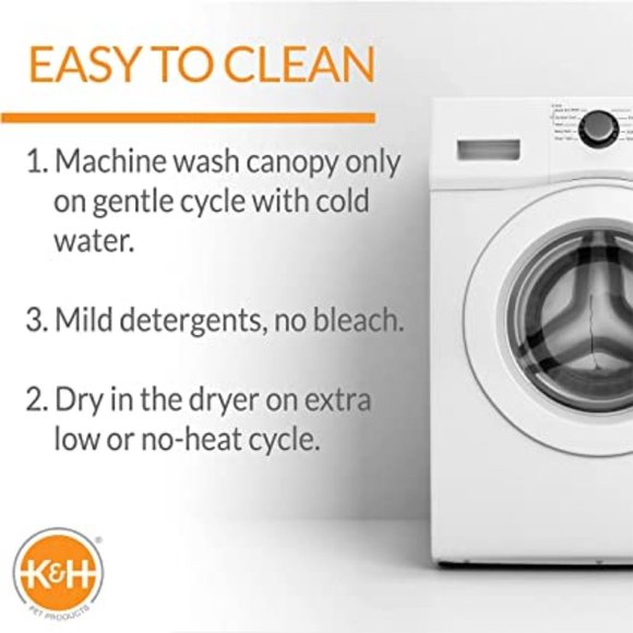 🎉HP🎉Pet Cot Canopy Cover Fit Original K & H Large Cot Tan🎉HP🎉 🆕⌚📦🏃💨🚚 - Picture 4 of 15